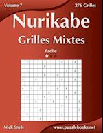 Nurikabe Grilles Mixtes - Facile - Volume 8 - 276 Grilles