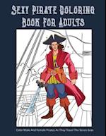 Sexy Pirate Coloring Book For Adults