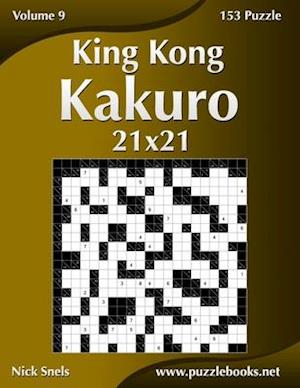King Kong Kakuro 21x21 - Volume 9 - 153 Puzzle
