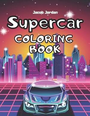 Supercar Coloring Book