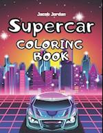 Supercar Coloring Book