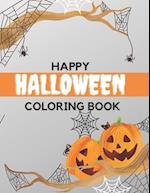 Happy Halloween Coloring Book