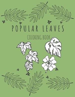 Popular Leaves Coloring Book