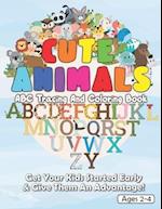 Cute Animals ABC Tracing And Coloring Book