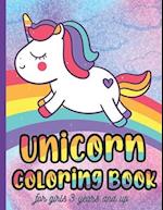 Unicorn Coloring Book for Girls 3 Years and Up