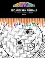 Endangered Animals an Adult Coloring Book