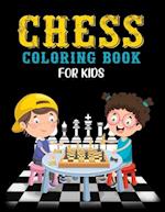 Chess Coloring Book for Kids