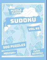 Puzzle Cloud Sudoku Vol 2 (500 Puzzles, Medium+)