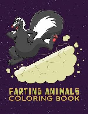 farting animals coloring book