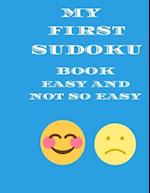 My First Sudoku Book easy and not so easy