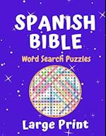 Spanish Bible Word Search Puzzle Large Print Book