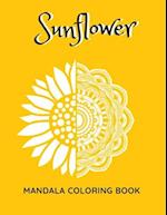 Sunflower Mandala Coloring Book