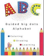 Guided big dots alphabet