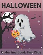 Halloween Coloring Book For Kids.