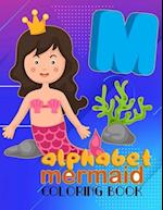 Alphabet Mermaid Coloring Book