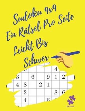 Sudoku 9x9 Ein Rätsel Pro Seite Leicht Bis Schwer