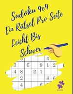 Sudoku 9x9 Ein Rätsel Pro Seite Leicht Bis Schwer