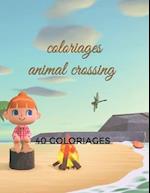 coloriages Animal crossing