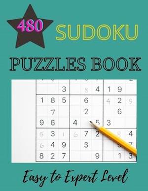 480 Sudoku Puzzles Book - Easy To Expert Level