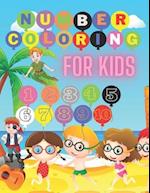 Numbers Coloring Books