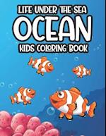 Life Under The Sea Ocean Kids Coloring Book