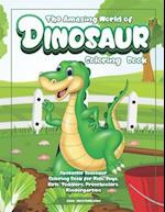 The Amazing World of Dinosaurs Coloring Book