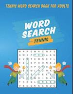 Tennis Word Search Book For Adults