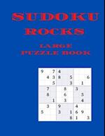 Sudoku Rocks Large Puzzle book