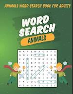 Animals Word Search Book For Adults