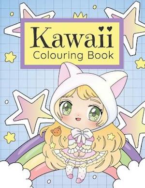 Kawaii Colouring Book