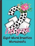 Second Grade Sight Word Practice Worksheet