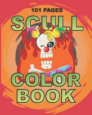 Scull Zombie Color Book