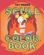 Scull Zombie Color Book