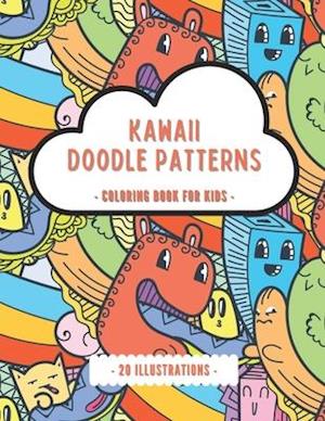 Kawaii Doodle Patterns - Coloring Book For Kids