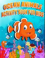 Ocean Animals Activity Book For Kids