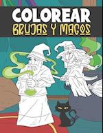 Colorear Brujas y Magos