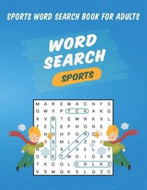 Sports Word Search Book For Adults
