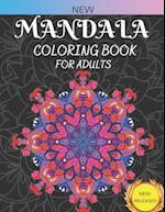 New Mandala Coloring Book For Adults : 50 Magical Mandalas An Adult Coloring Book with Fun, Easy, and Relaxing Mandalas 