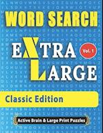 Word Search Extra Large - Classic Edition