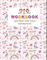 Workbook Writing for kids