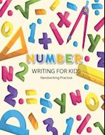 Number Writing for kids