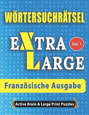 Wörtersuchrätsel - Französische Ausgabe