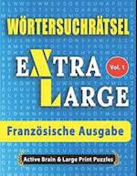 Wörtersuchrätsel - Französische Ausgabe