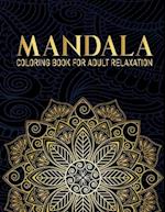 Mandala Coloring Book For Adult Relaxation