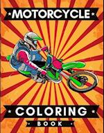 Motorcycle Coloring Book