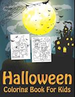 Halloween Coloring Book For Kids