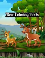 Deer Coloring Book