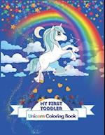 My First Toddler Unicorn Coloring Book