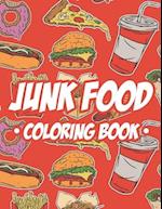 Junk Food Coloring Book