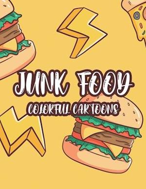 Junk Food Colorful Cartoons